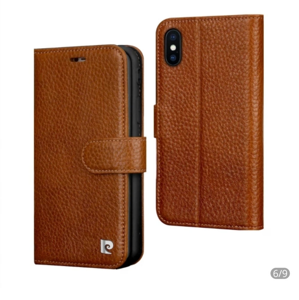 Pierre Cardin Genuine Leather For Apple iPhone X